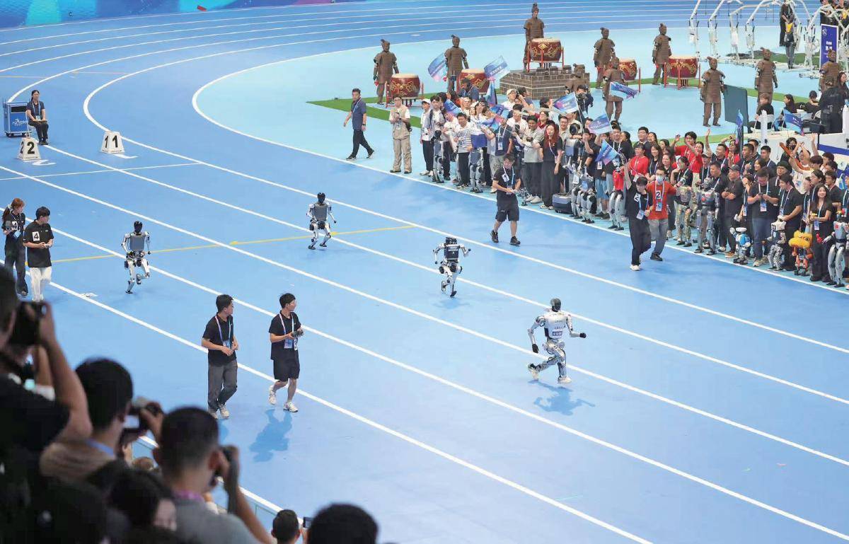 机器人运动会赛事场景